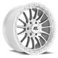 Renegade 18x9 5x127 / 5x139.7 +12 Hyper Silver Machined Face