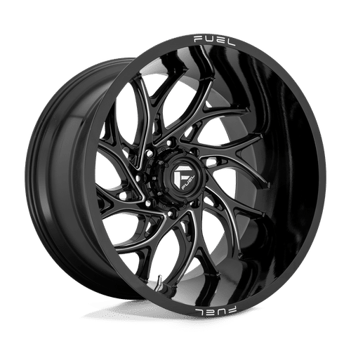 FUEL OFF-ROAD D741 24.0x11.0 6x135 GLOSS BLACK MILLED