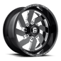 FUEL D582 TURBO 18x9 8x170 1 GLOSS BLACK MILLED