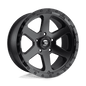 FUEL D589 RIPPER 17x9 6x139.7 35 MATTE BLACK GLOSS BLACK LIP