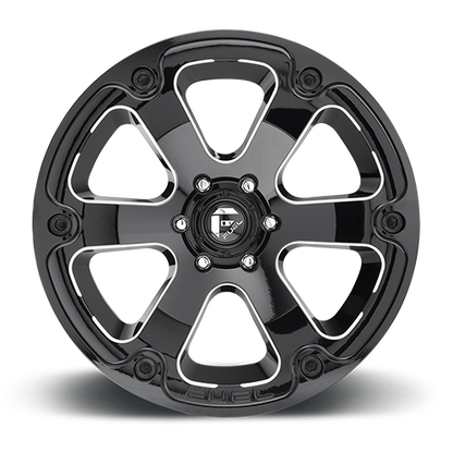 FUEL D562 BEAST 20x9 6x139.7 20 GLOSS BLACK MILLED