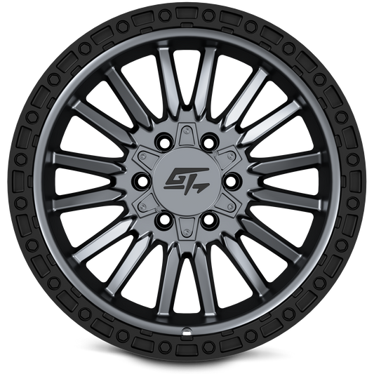 CHAMBER 20x10 8x165.1/8x170 -18 Black Ring / Matte Gunmetal Centre