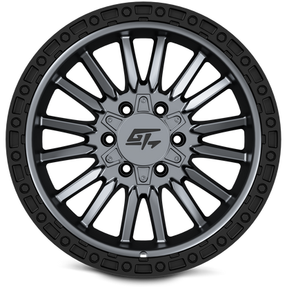 CHAMBER 17x10 5x127/5x139.7 -18 Black Ring / Matte Gunmetal Centre