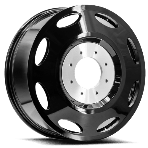 XF OFFROAD DUALLY INNER-GB 20.0x8.25 8x165.1 Gloss Black Dually