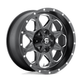 Fuel D534 20x9 6x135/6x139.7 -12 MATTE BLACK MILLED