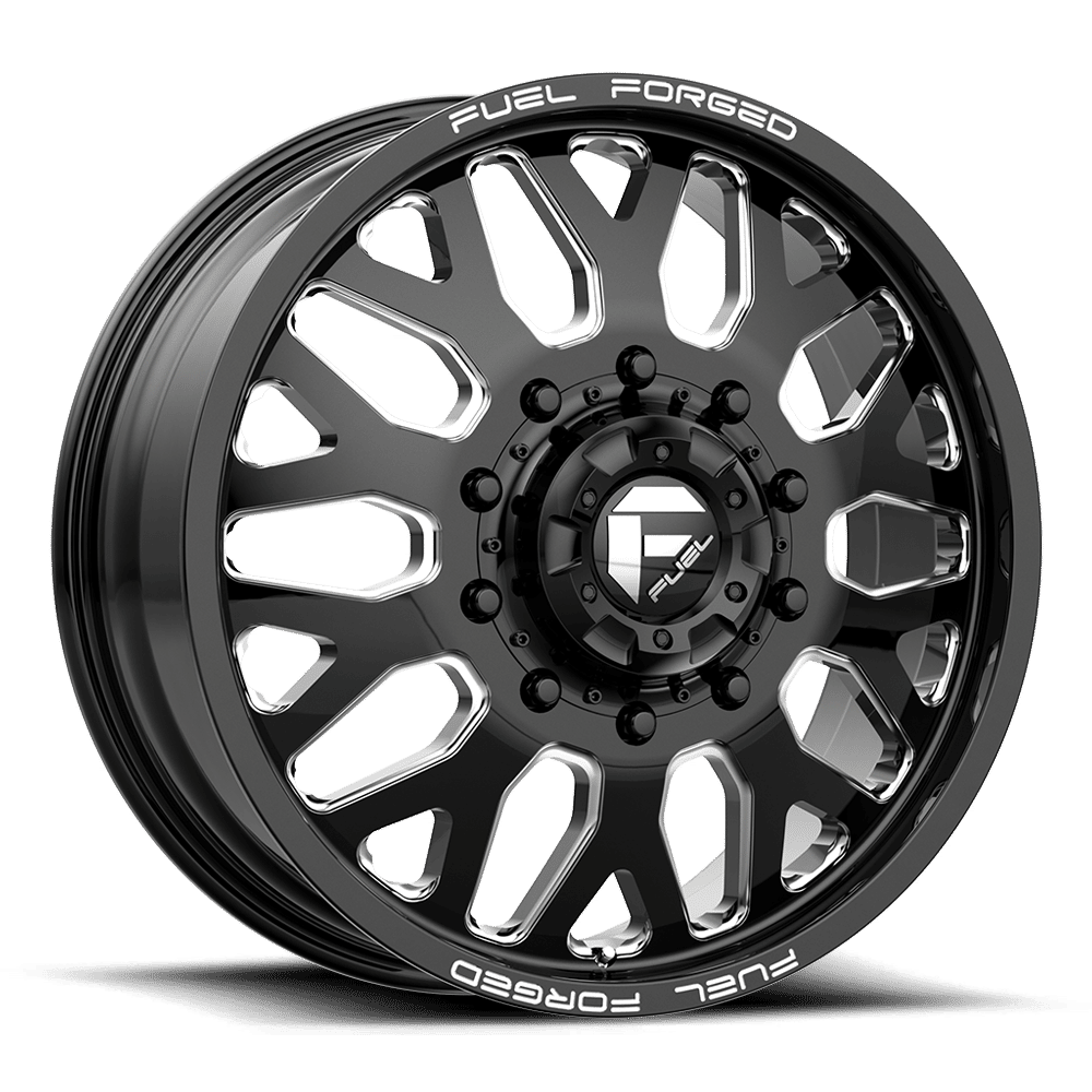 FUEL FF19D 22x8.25 10x225 105 Gloss Black Milled