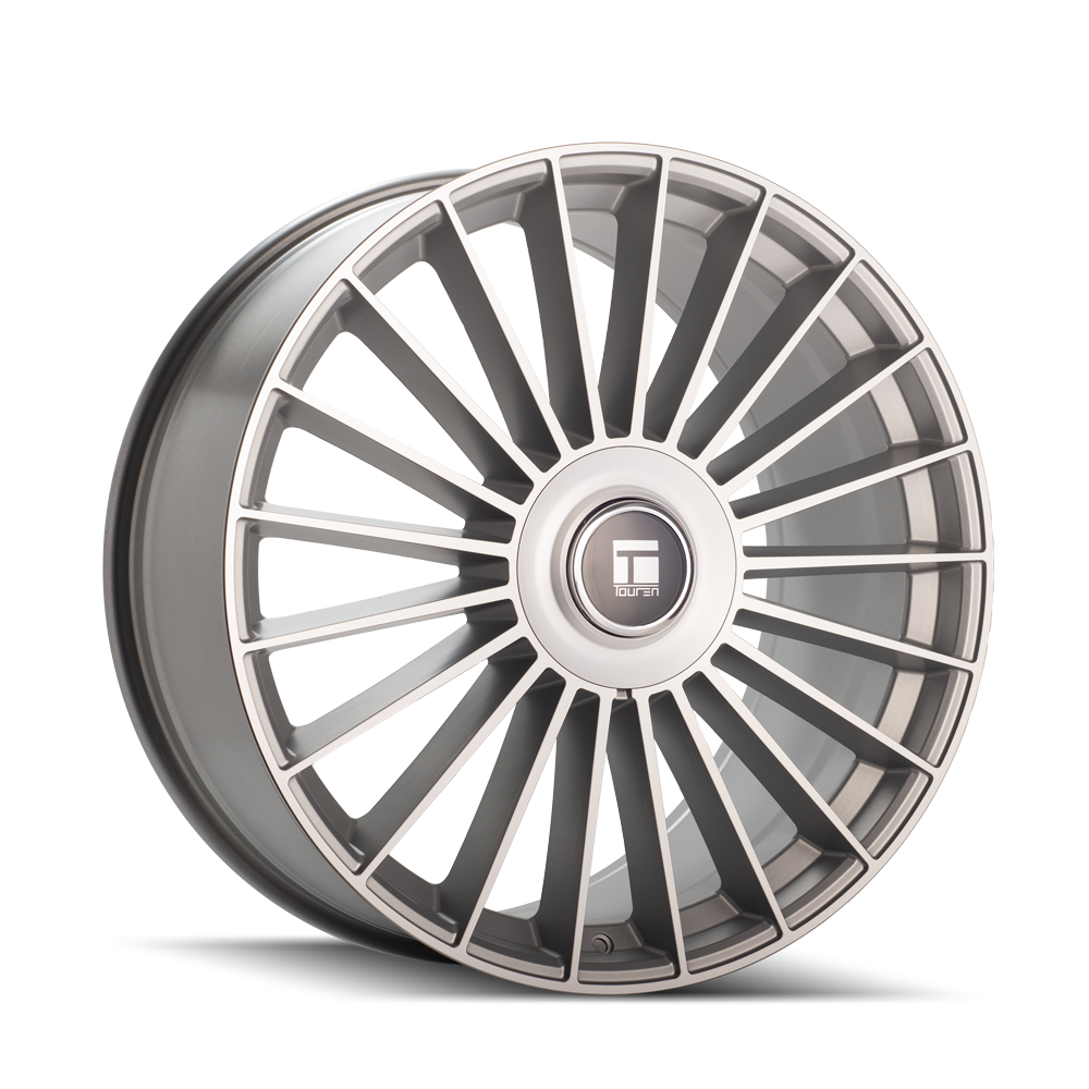 TOUREN TR10 3610 SATIN SILVER MACHINED 24X10 6-135/6-139.7 25MM 87.1MM
