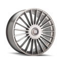 TOUREN TR10 3610 SATIN SILVER MACHINED 24X10 5-114.3/5-127 35MM 78.3MM
