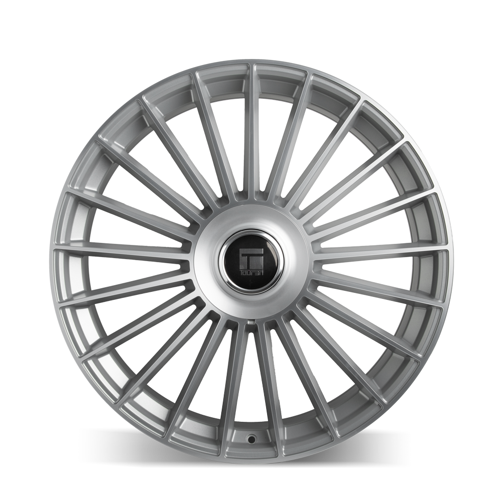 TOUREN TR10 3610 SATIN SILVER MACHINED 22X9 6-135/6-139.7 20MM 87.1MM