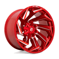 Fuel D754 22x12 8x165.1 -44 CANDY RED MILLED