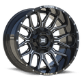 TWISTED OFF-ROAD TW1 20.0x10.0 6x135/6x139.7 Gloss Black Milled