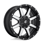 Fuel D537 17x9 5x114.3/5x127 -12 MATTE BLACK MACHINED