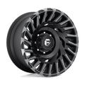 FUEL D683 CYCLONE 18x9 5x127 1 MATTE MACHINED DOUBLE DARK TINT