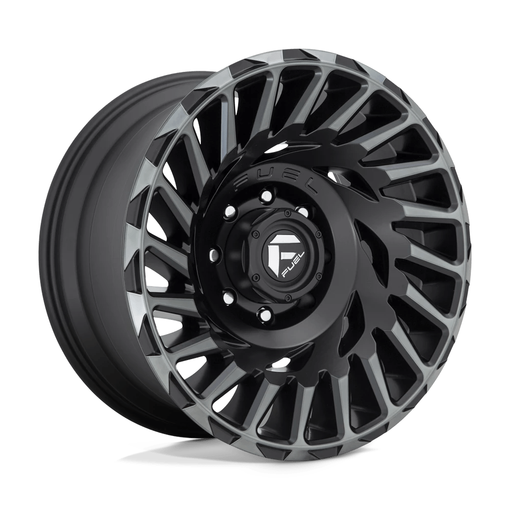 FUEL OFF-ROAD D683 CYCLONE 18.0x9.0 5x127 MATTE MACHINED DOUBLE DARK TINT