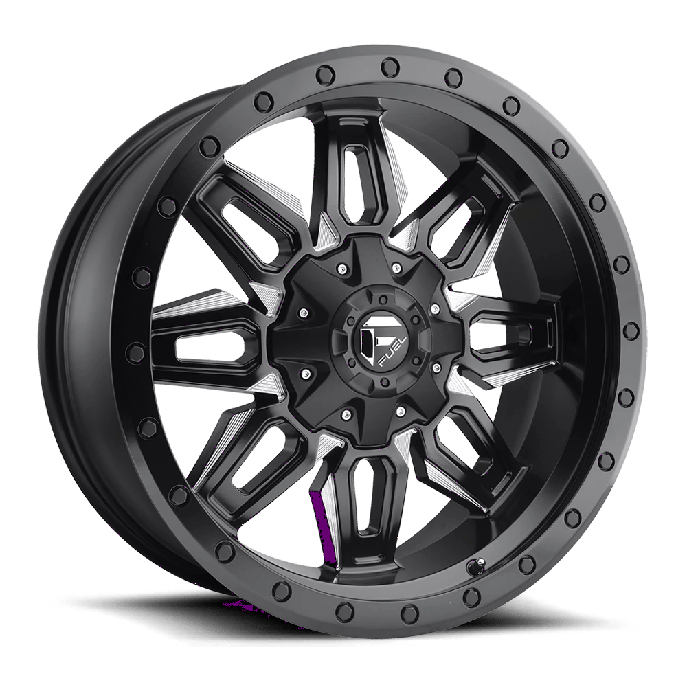 FUEL OFF-ROAD D591 NEUTRON 20.0x9.0 5x139.7/5x150 MATTE BLACK MILLED
