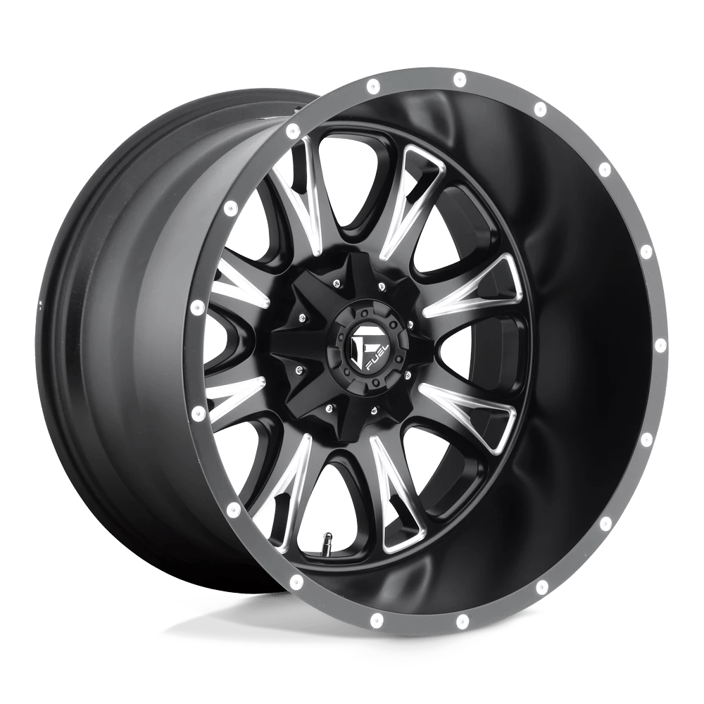 FUEL OFF-ROAD D513 THROTTLE 22.0x14.0 6x135/6x139.7 MATTE BLACK MILLED