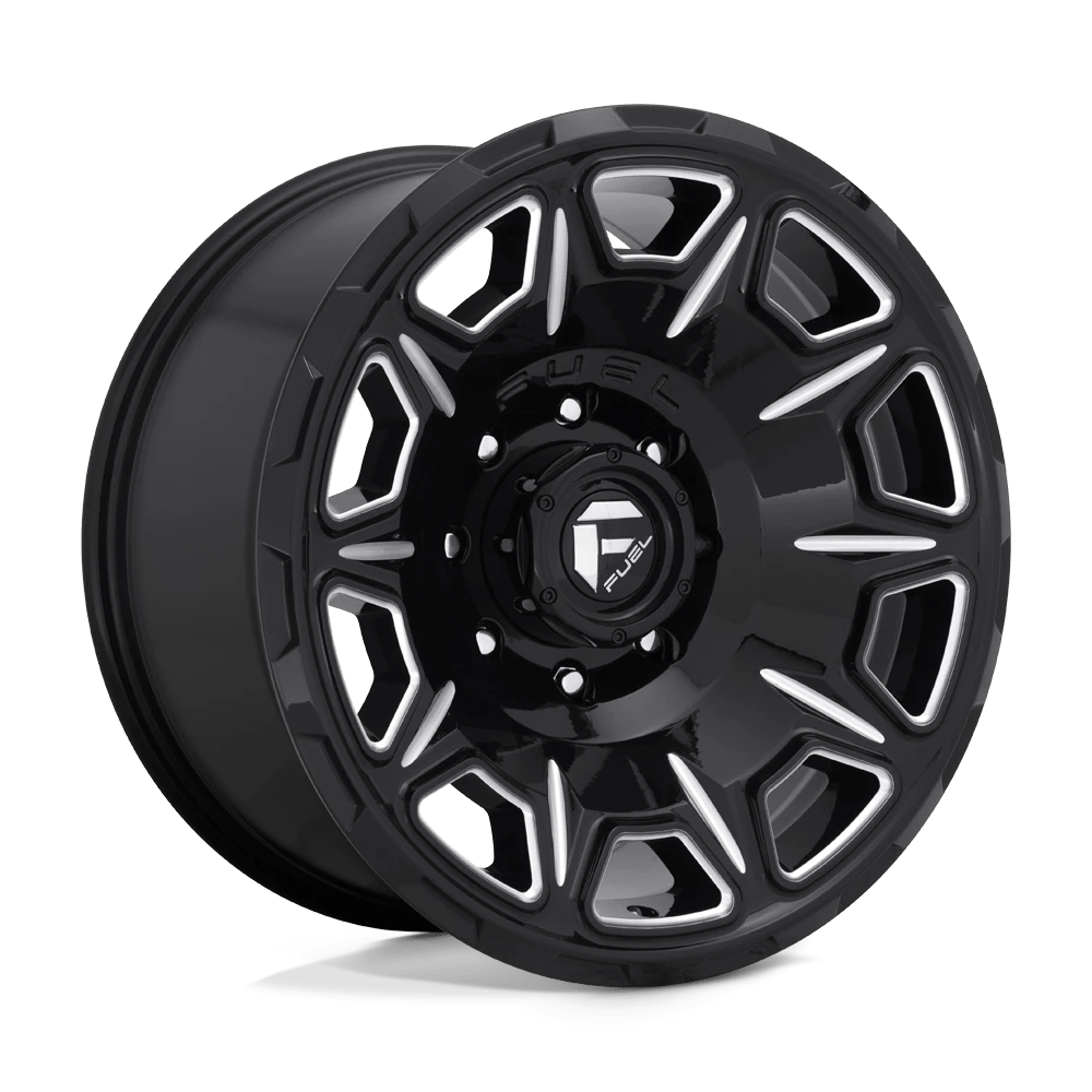 FUEL OFF-ROAD D688 VENGEANCE 20.0x10.0 8x165.1 GLOSS BLACK MILLED