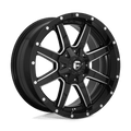 Fuel D610 20x12 8x170 -44 GLOSS BLACK MILLED
