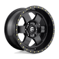 FUEL D618 PODIUM 18x9 8x170 -12 MATTE BLACK