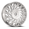 AZARA AZA-525 22.0x8.5 5x112/5x114.3 Nano Chrome