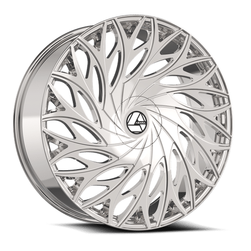 AZARA AZA-525 24.0x9.0 6x135/6x139.7 Nano Chrome