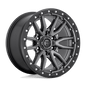 Fuel D680 18x9 5x139.7 20 MATTE GUN METAL BLACK BEAD RING