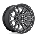 FUEL OFF-ROAD D680 18.0x9.0 5x139.7 MATTE GUN METAL BLACK BEAD RING