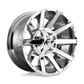FUEL OFF-ROAD D614 20.0x10.0 8x165.1 CHROME PLATED
