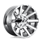 Fuel D614 20x10 8x180 -18 CHROME PLATED