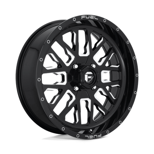 FUEL OFF-ROAD D611 20.0x7.0 4x137 GLOSS BLACK MILLED
