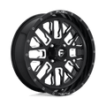Fuel D611 20x7 4x137 13 GLOSS BLACK MILLED