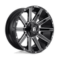 FUEL D615 CONTRA 20x9 6x135/6x139.7 1 GLOSS BLACK MILLED