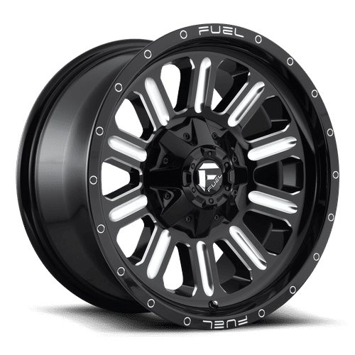 FUEL OFF-ROAD D620 HARDLINE 22.0x10.0 8x165.1 GLOSS BLACK MILLED