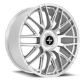 Empire 20x9 5x112 / 5x114.3 +34 Hyper Silver Diamond Cut Face