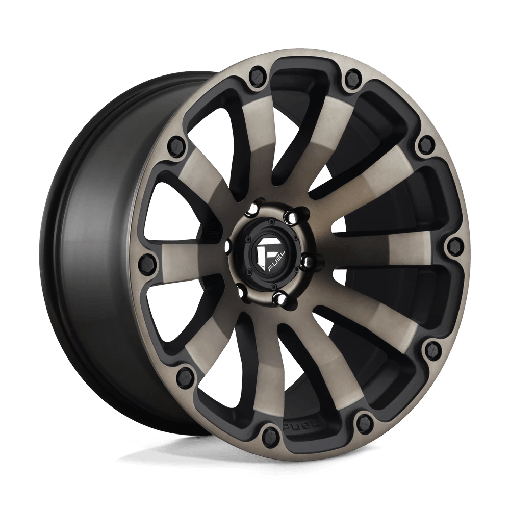 FUEL OFF-ROAD D636 DIESEL 20.0x9.0 6x139.7 MATTE BLACK DOUBLE DARK TINT