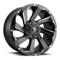 FUEL D592 RAZOR 18x9 6x135/6x139.7 20 MATTE BLACK MILLED