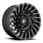 Fuel D683 CYCLONE 20x10 8x180 -18 MATTE MACHINED DOUBLE DARK TINT