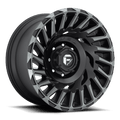 FUEL OFF-ROAD D683 CYCLONE 20.0x10.0 8x180 MATTE MACHINED DOUBLE DARK TINT