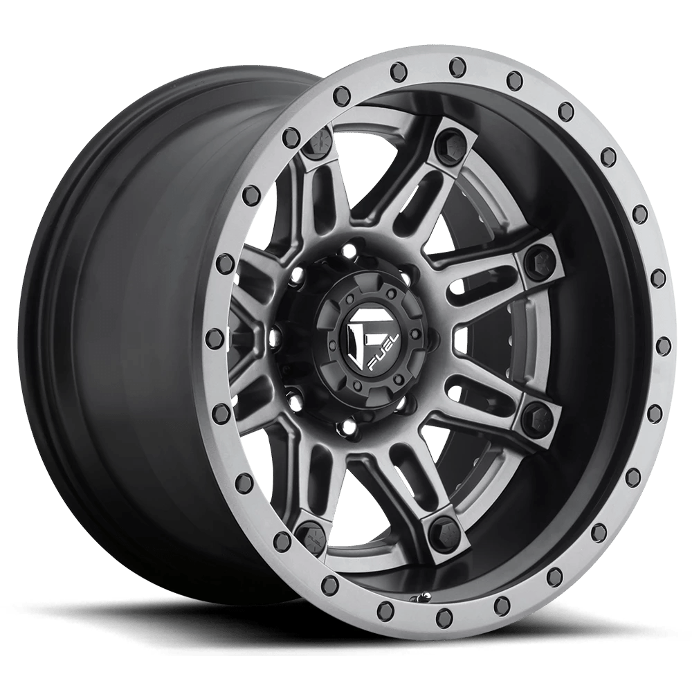 FUEL OFF-ROAD D232 HOSTAGE 20.0x10.0 6x139.7 MATTE GUN METAL
