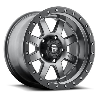 FUEL D552 TROPHY 18x9 5x127 1 MATTE GUN METAL BLACK BEAD RING