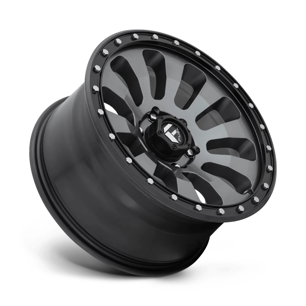 FUEL D648 TACTIC 20x9 5x127 20 MATTE GUN METAL BLACK BEAD RING