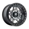 Fuel D918 14x7 4x156 13 MATTE GUN METAL