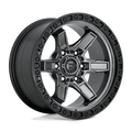 FUEL OFF-ROAD D698 KICKER 20.0x10.0 6x135 MATTE GUN METAL BLACK BEAD RING