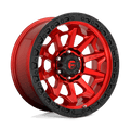 FUEL OFF-ROAD D695 18.0x9.0 8x180 CANDY RED BLACK BEAD RING