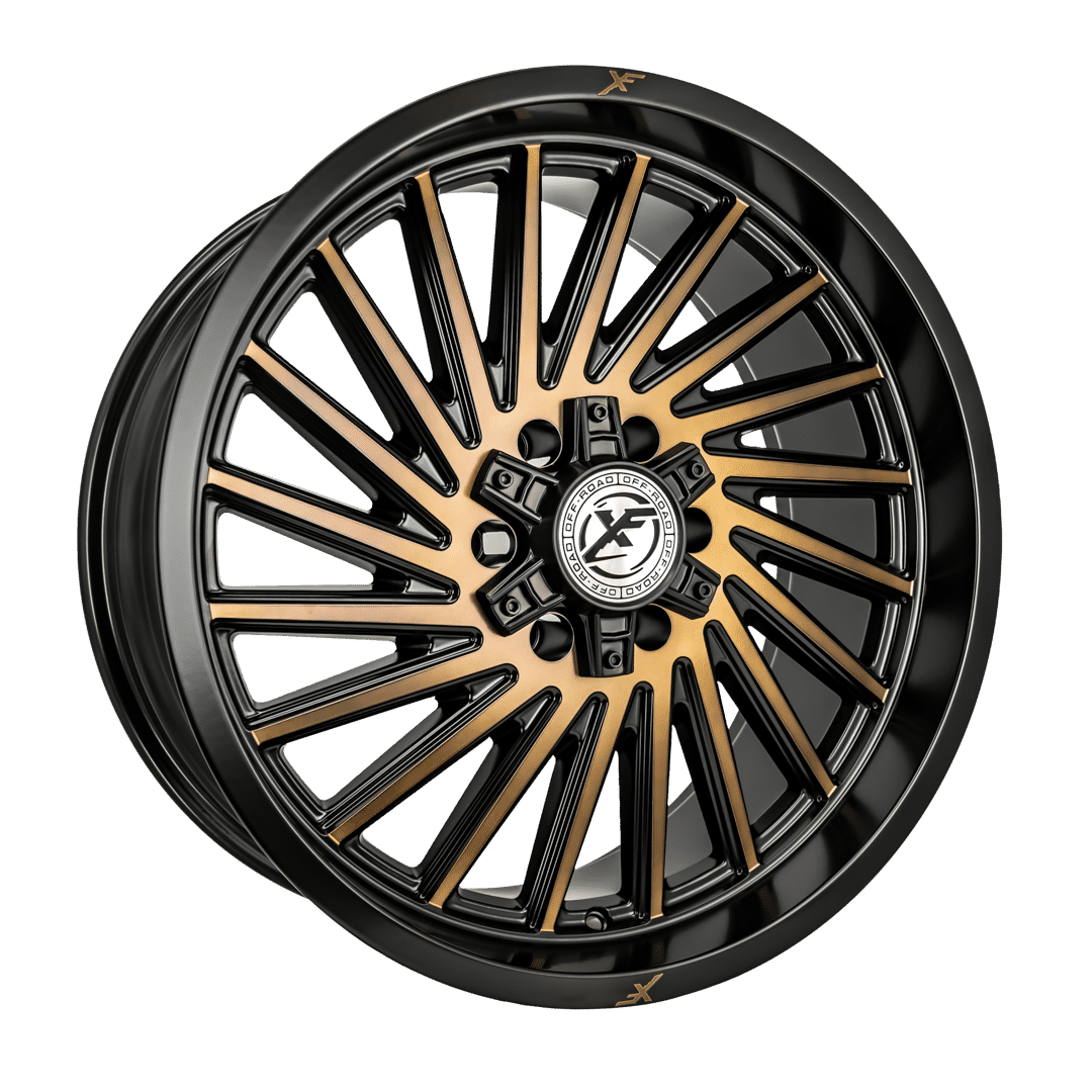 XF OFFROAD XF-239 20.0x9.0 5x127/5x139.7 Satin Black Dark Tint