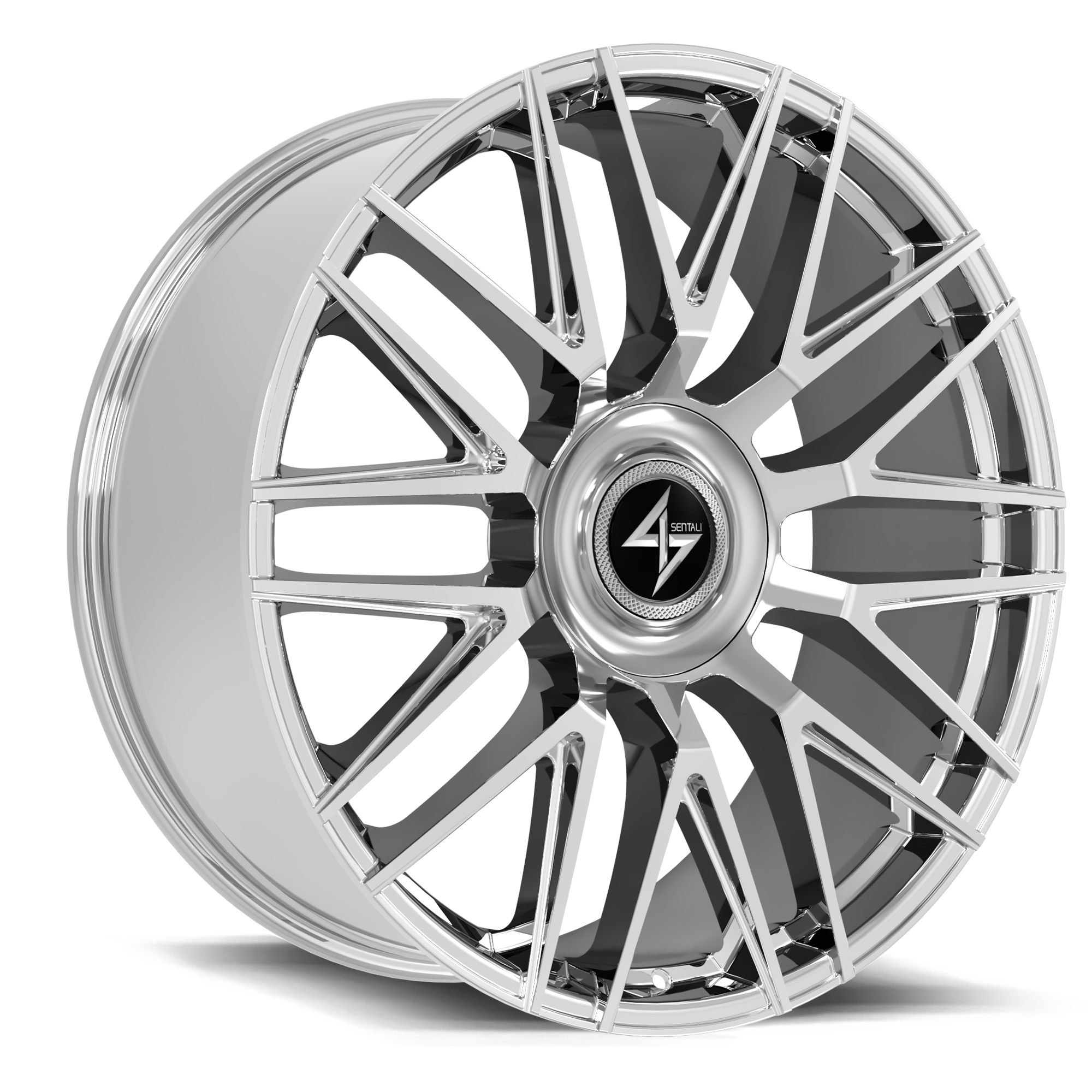 SENTALI LUXX EMPIRE 22.0x9.0 5x127/5x114.3 Chrome