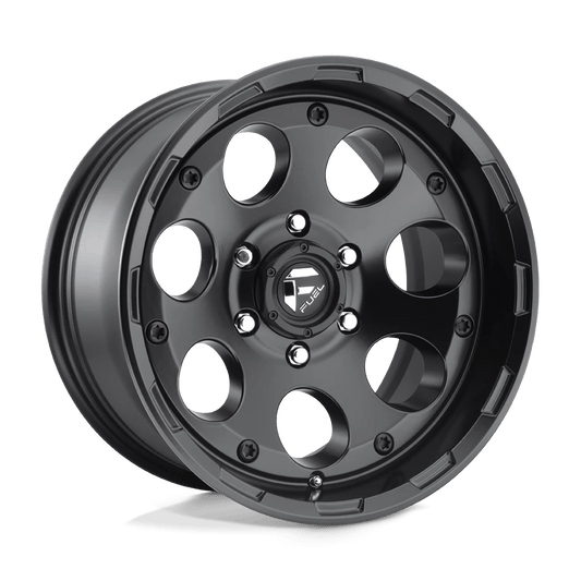 FUEL D608 ENDURO 17x9 6x135 -12 MATTE BLACK