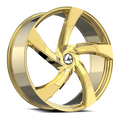 AZA-524 22x8 5x112/5x114.3 35 Nano Gold