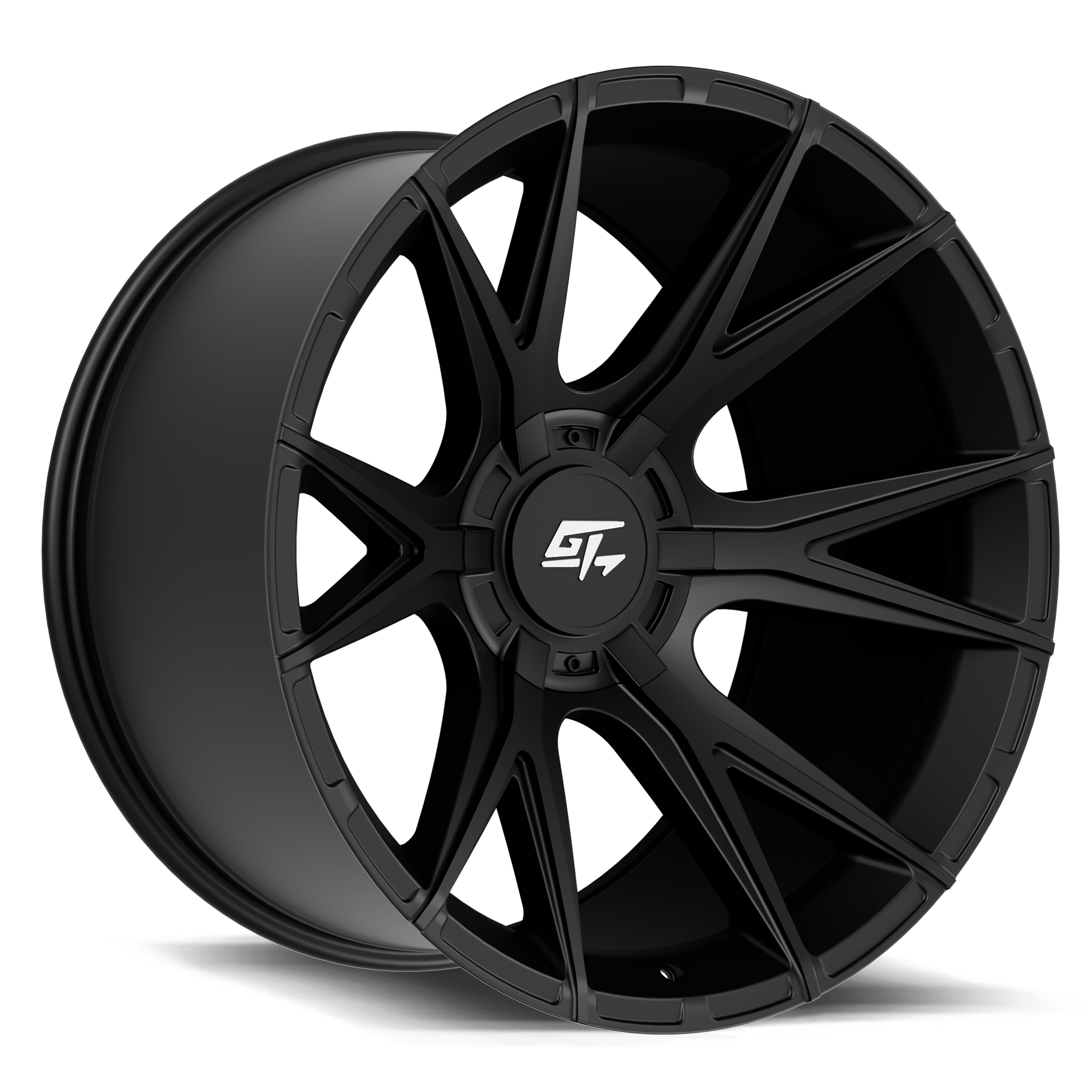 GT OFFROAD FUSION 20.0x10.0 6x135/6x139.7 Satin Black
