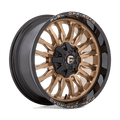 Fuel D797 22x12 8x165.1 -44 PLATINUM BRONZE WITH BLACK LIP